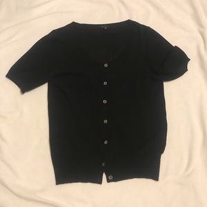 Short Sleeve Theory Cardigan